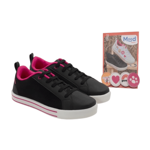 Zapatilla Mood Sticker Rosada Mini Easy 2694