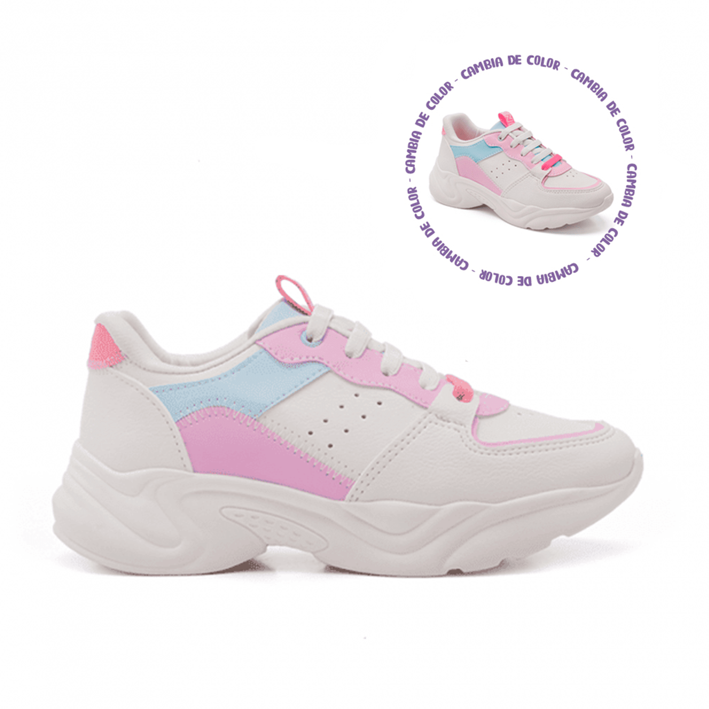 Zapatilla Blanca Hype 237 | Calzados klin