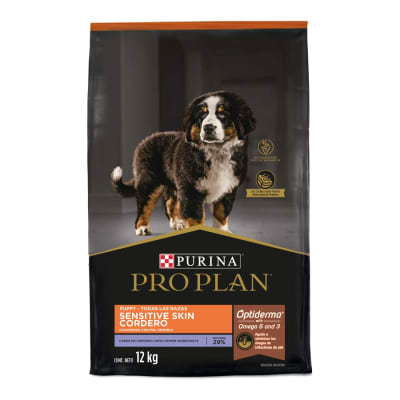 Pro Plan Sensitive Skin Cordero Puppy 12kg1