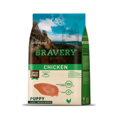 Bravery Puppy Chicken 12 kg1