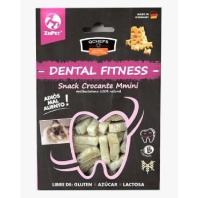 Qchefs Dental Snack Crocante Mmini Gato 60g