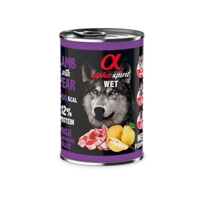 Alpha Lata Lamb-Pear 400g