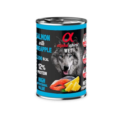 Alpha Lata Salmon-PineApple 400g