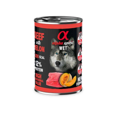 Alpha Lata Beef-Melon 400g