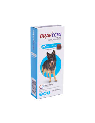 bravecto 20 a 40 kg