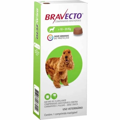 bravecto 10 a 20 kg