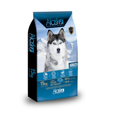 Alimento Alaska Perro Adulto 15 kg