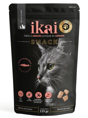 Snack horneado de salmón para gatos1
