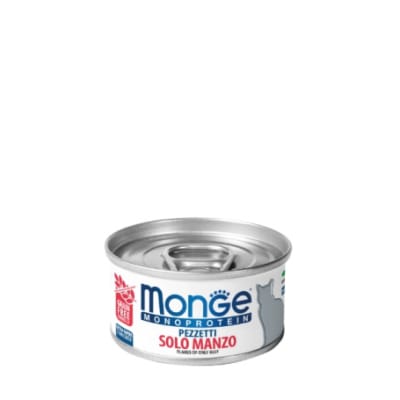Alimento húmedo Monge Gato Sabor a Vacuno 80 gr1