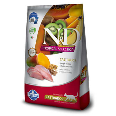 N&D Tropical Feline Pollo Castrado 1.5kg1