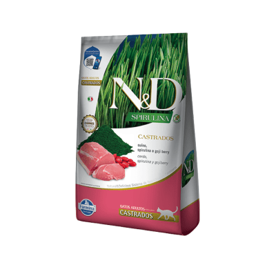 N&D Espirulina Gato Adulto Castrado1