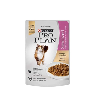 Pro Plan Pouch Gato Adulto Esterilizado