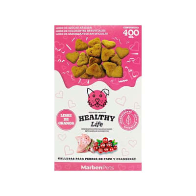Galletas Pavo & Granberry Healthy Life 400 grs1