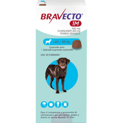 Bravecto 1M20 a 40 kg1