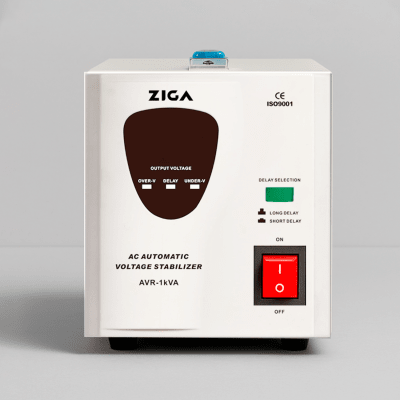 ESTABILIZADOR ZIGA AVR 1KVA/220V - 800 WATTS