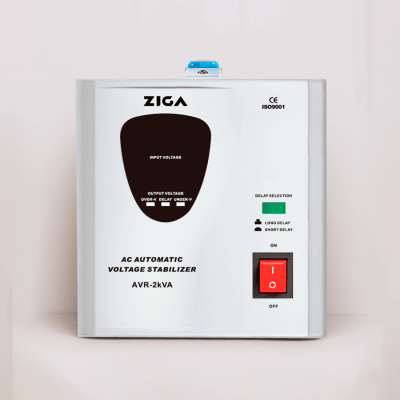 ESTABILIZADOR ZIGA AVR 2KVA/220V - 1600 WATTS