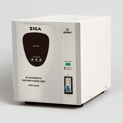 ESTABILIZADOR ZIGA AVR 3KVA/220V - 2400 WATTS
