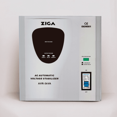 ESTABILIZADOR ZIGA AVR 3KVA/220V - 2400 WATTS