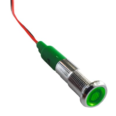10 PCS PRE CABLEADO DIODOS LED LUZ VERDE