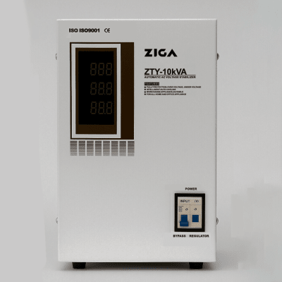 ESTABILIZADOR ZIGA ZTY 10KVA 8000 WATTS