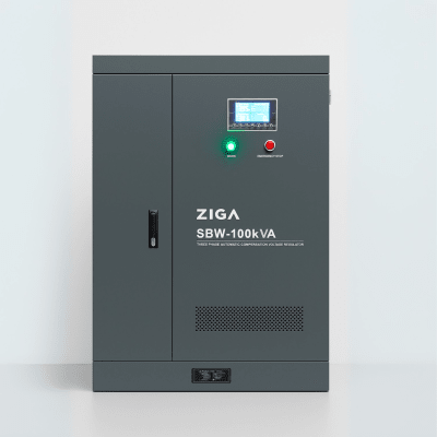 ESTABILIZADOR ZIGA SBW 100 KVA /380V - 80000 WATTS