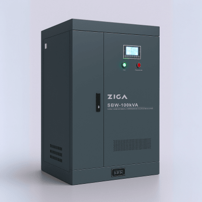 ESTABILIZADOR ZIGA SBW 100 KVA /380V - 80000 WATTS