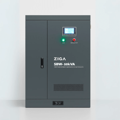 ESTABILIZADOR  DE VOLTAJE ZIGA  50 KVA SBW 380V