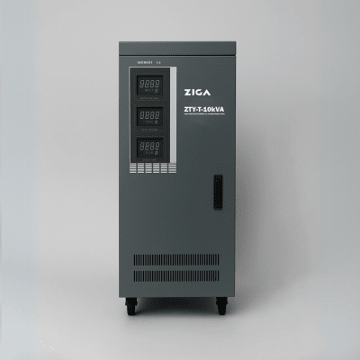 ESTABILIZADOR TRIFASICO ZIGA ZTY 10KVA 380V - 8000 WATTS