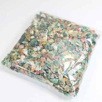 100 Gramos Molidos De Ágata Musgo de 2 mm