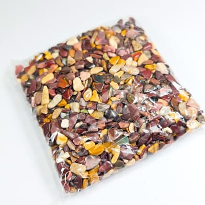100 Gramos Molidos De Jaspe Mookaíta Multicolor de 2 mm1