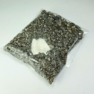 100 Gramos Molidos De Pirita de 2 mm