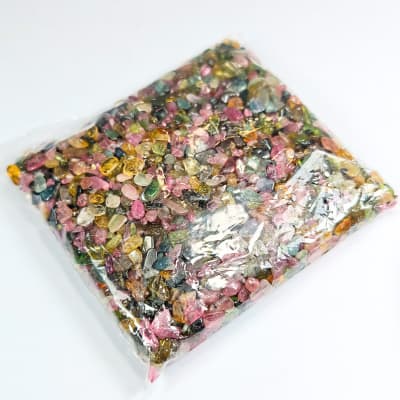100 Gramos Molidos De Turmalina Multicolor de 2 mm1