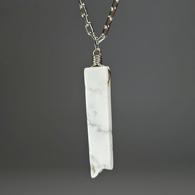 Colgante De Howlita en Paleta1