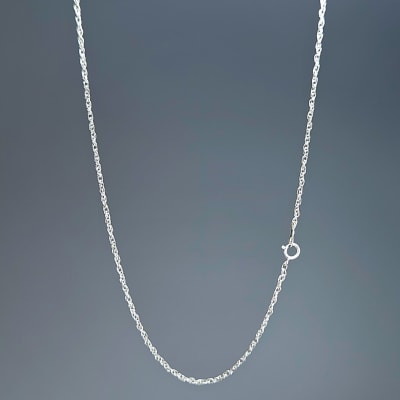 Cadena Medio Turbillón De 2 Mm 40 cm