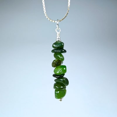 Colgante De Nefrita en Irregular