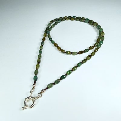 Collar De Jade Verde de 61 cm1