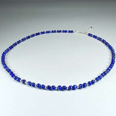 Collar De Lapislázuli de 50 cm