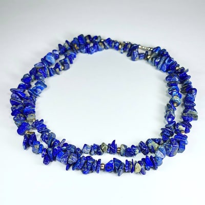 Collar De Lapislázuli de 60 cm1