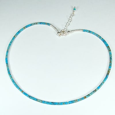 Collar De Turquesa de 36 cm