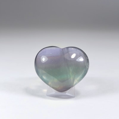Corazón De Fluorita Multicolor de 3 cm1