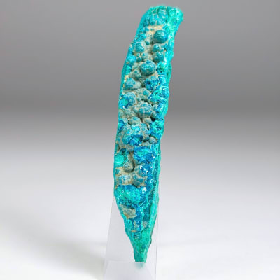 Cristal Geométrico De Crisocola Y Malaquita de 6 cm1