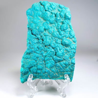 Cristal Geométrico De Malaquita Y Crisocola de 11 cm1