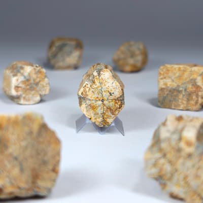 Cristal Geométrico De Quiastolita de 1.7 cm