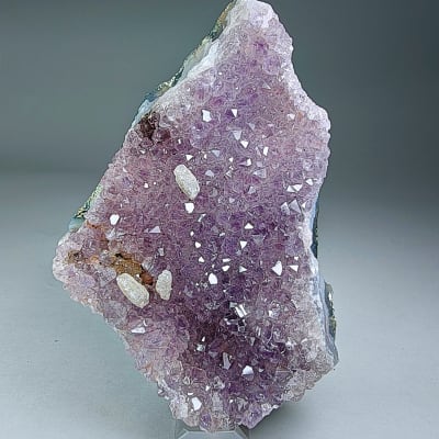 Drusa De Cuarzo Amatista Lila de 10.8 X 6 cm