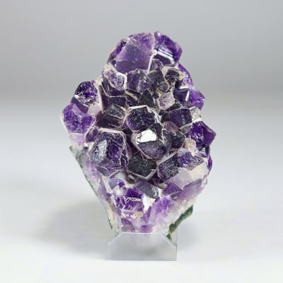 Drusa De Cuarzo Amatista Violeta de 6.6 X 4.3 cm