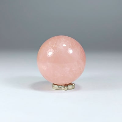 Esfera De Cuarzo Rosa Intenso de 3.3 cm