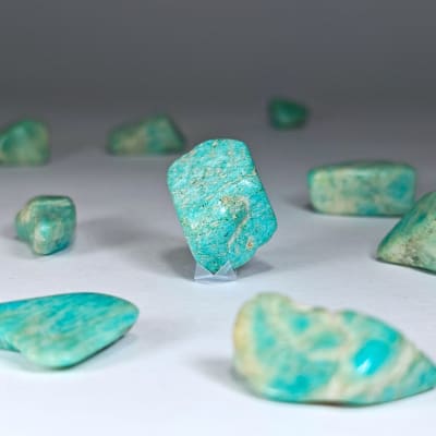 Gema De Amazonita Calipso de 3 cm