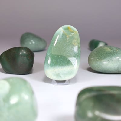 Gema De Aventurina Verde de 5 cm