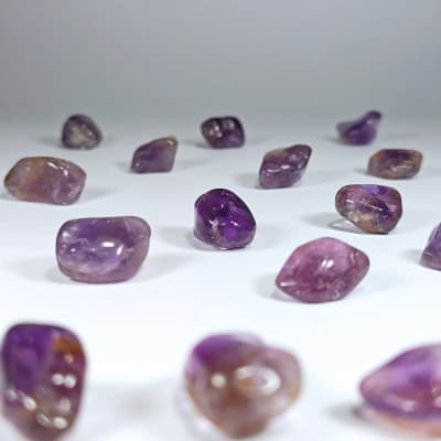 Gema De Cuarzo Amatista Violeta de 2 cm