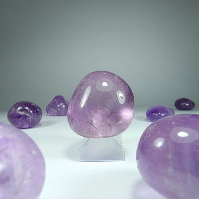Gema De Cuarzo Amatista Violeta de 3 cm
